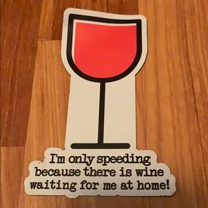 Wine Car Magnet